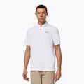 Tricou polo Oakley Icon TN Protect RC alb pentru bărbați FOA401918