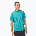 Oakley Contender Print polo pentru bărbați albastru FOA403162