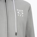 Hanorac pentru bărbați Oakley FZ Hoodie stone gray 3