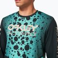 Tricou de ciclism pentru bărbați Oakley Maven Rc LS verde FOA404403 6