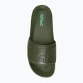 Papuci de baie Oakley College Flip Flop verde/negru FOF10042486L pentru bărbați 6