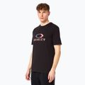 Tricou pentru bărbați Oakley O Bark 2.0 black/american flag 4