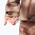 Jachetă de snowboard pentru bărbați Oakley Range RC maro cu imprimare de nori maro 8