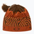 Șapcă de iarnă Oakley TC Nordic Tassle portocaliu norvegian cu model de iarnă 5