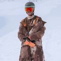 Oakley B1B Mittes mănușă de snowboard portocalie moale și moale 6