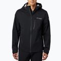 Jachetă softshell pentru bărbați Columbia Titan Pass 2.5L Shell 010 negru 1888941