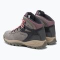 Columbia Newton Ridge Plus WP Amped stratus/canyon rose cizme de trekking pentru femei Amped stratus/canyon rose 3