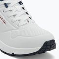Încălțăminte pentru femei  SKECHERS Uno Stand On Air white durabuck/navy/red trim/mesh 7