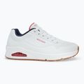 Încălțăminte pentru bărbați SKECHERS Uno Stand On Air white/navy/red 2