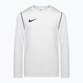 Bluză de fotbal pentru copii Nike Dri-FIT Park 20 Crew white/black/black