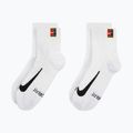 Șosete Nike Court Multiplier Max 2 perechi white/white