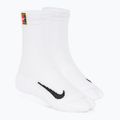 Șosete de tenis Nike Court Multiplier Cushioned Crew 2pairs white/white