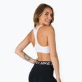 Sutien de fitness Nike Dri-FIT Swoosh alb BV3630-100 3