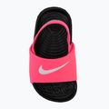 Șlapi pentru copii Nike Digital coffee pink/black/white 5