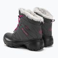 Columbia Rope Tow III WP cizme de zăpadă pentru copii Columbia Rope Tow III WP pentru copii gri închis / roz înalt 3