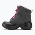 Columbia Rope Tow III WP cizme de zăpadă pentru copii Columbia Rope Tow III WP pentru copii gri închis / roz înalt 10