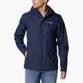 Geacă de ploaie pentru bărbați Columbia Pouring Adventure collegiate navy