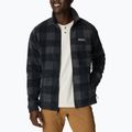 Columbia Steens Mountain imprimate pentru bărbați pulover fleece negru 1478231 4