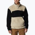 Columbia Rugged Ridge Sherpa Sherpa 1/2 bluză fleece pentru bărbați bej și negru 1952393