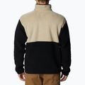 Columbia Rugged Ridge Sherpa Sherpa 1/2 bluză fleece pentru bărbați bej și negru 1952393 2
