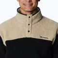 Columbia Rugged Ridge Sherpa Sherpa 1/2 bluză fleece pentru bărbați bej și negru 1952393 5
