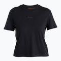 Tricou de trekking pentru femei icebreaker Merino 150 Tech Lite III SS Crop Tee black 6
