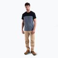 Tricou de trekking pentru bărbați icebreaker Merino Cool-Lite Sphere III SS Tee Colour Block graphite hthr 2