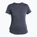 Tricou de trekking pentru femei icebreaker Merino 125 Cool-Lite Sphere III SS Tee midnight navy heather 6
