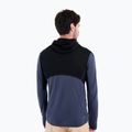 Bluză de trekking pentru bărbați icebreaker Merino 200 Realfleece™ Descender black/graphite/cb 3