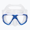 Mască de snorkeling Mares Trygon transparent și albastru marin 411262 2