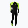 HEAD Head Ow Explorer FS 3.2.2 BKLM costum de neopren pentru bărbați de triatlon negru/galben