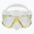 Mască de snorkeling Mares Wahoo galben transparent 411238 2