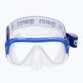 Mască de snorkeling Mares Keewee transparent și albastru 411075 2