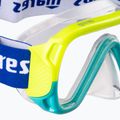 Set de snorkeling pentru copii Mares Combo Keewee Junior yellow/auqa/clear 4