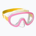 Set de snorkeling pentru copii Mares Combo Jelly pink/yellow/clear 2
