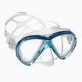Mască de scufundări Mares Marea reflex aqua/clear