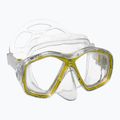 Mască de snorkeling Mares Tapu yellow reflex/clear