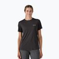 Tricou pentru femei Patagonia Cap Cool Merino Blend Graphic Shirt heritage header/black