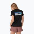 Tricou pentru femei Patagonia P-6 Logo Responsibili-Tee black 2