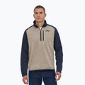 Bărbați Patagonia Better Sweater 1/4 Zip fleece Sweatshirt omuleț de polaritate oar tan