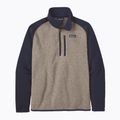 Bărbați Patagonia Better Sweater 1/4 Zip fleece Sweatshirt omuleț de polaritate oar tan 3