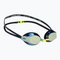 Ochelari de înot TYR Blackops 140 Ev Racing Mirrored gold/navy/yellow