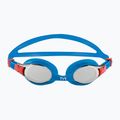 Ochelari de înot pentru copii TYR Swimple Metallized silver/blue 2