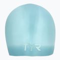 Cască de înot  TYR Long Hair Wrinkle Free Silicone light blue