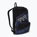 Sac de înot TYR Elite Team Mesh 40 l blue/teal/green 2