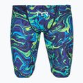Jammer-uri de înot pentru bărbați TYR Thresher Jammer Hyperblitz blue/green