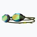 Ochelari de înot TYR Blackops 140 Ev Racing Mirrored fluo green/black