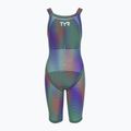 Costum de baie întreg pentru femei TYR Avictor 2.0 Luminins Open Back elec lime