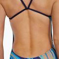 Costum de înot întreg pentru femei TYR Durafast Elite Riptidal Cutoutfit teal/orange 7