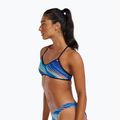 Partea de sus a costumului de baie TYR Riptidal Trinity teal/orange 3